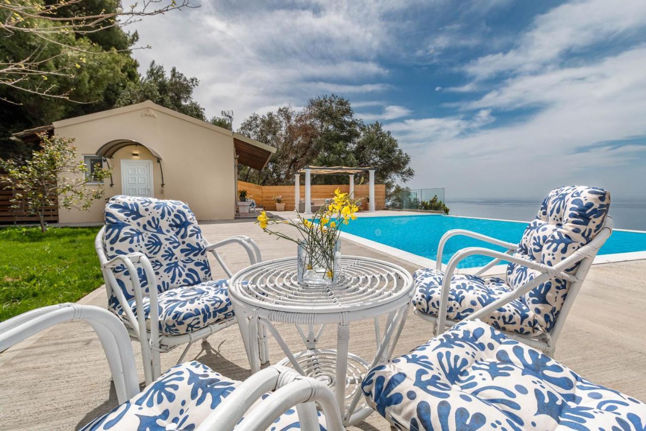 Ocean View - Luxury Villa Nefeli Kontogialos 外观 照片