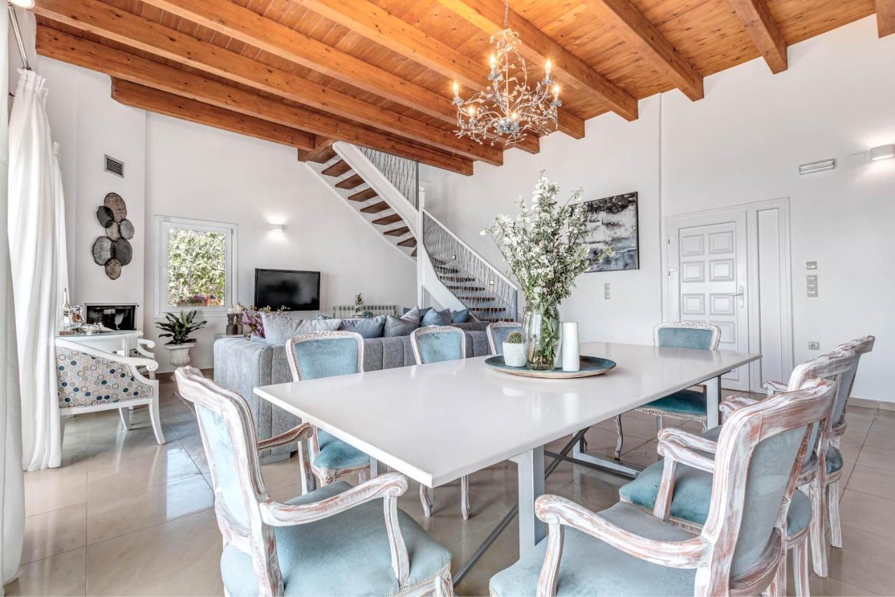 Ocean View - Luxury Villa Nefeli Kontogialos 外观 照片