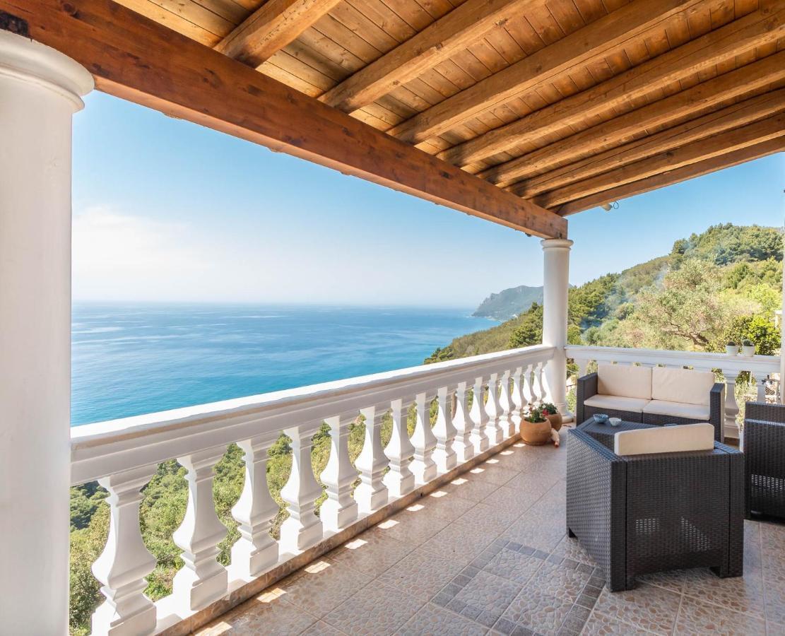 Ocean View - Luxury Villa Nefeli Kontogialos 外观 照片