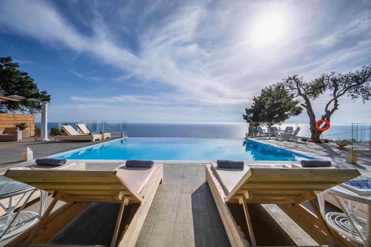 Ocean View - Luxury Villa Nefeli Kontogialos 外观 照片
