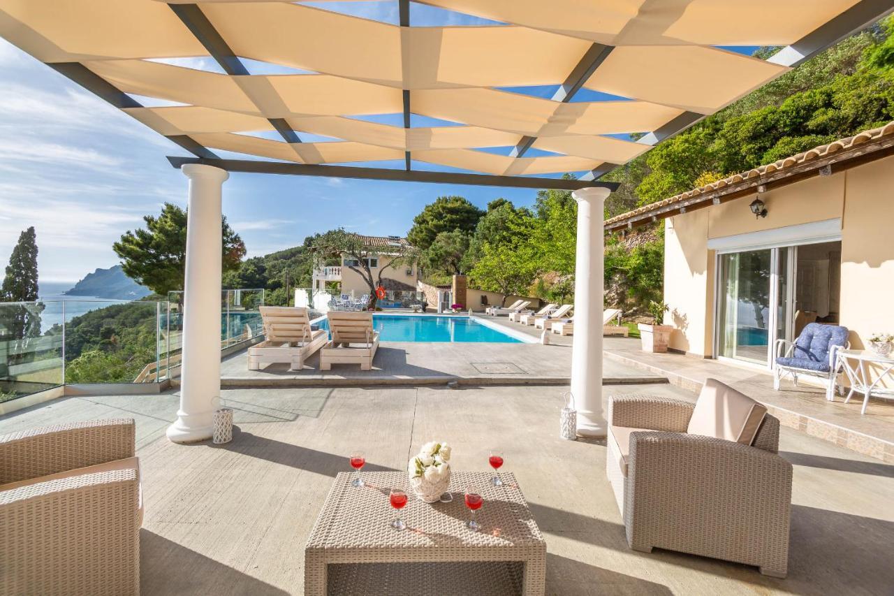 Ocean View - Luxury Villa Nefeli Kontogialos 外观 照片