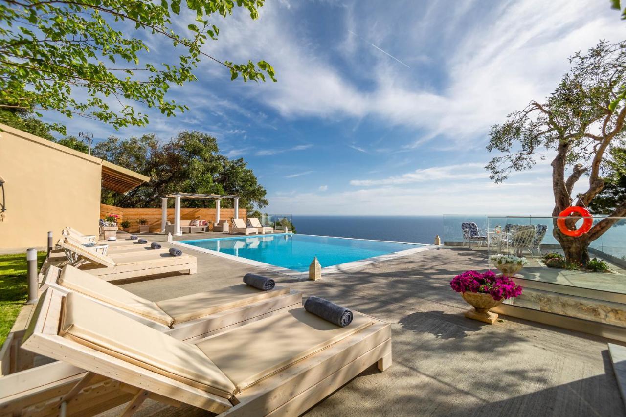 Ocean View - Luxury Villa Nefeli Kontogialos 外观 照片
